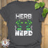 Herb Nerd T-shirt Charcoal / S T-Shirt
