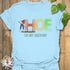 HOE, Stay Dirty T-shirt Light Blue / S T-Shirt
