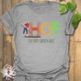 HOE, Stay Dirty T-shirt Sport Grey / S T-Shirt