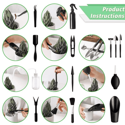 Houseplant Tools for Succulents, Bonsai and Small Houseplants, 8-14 Pieces