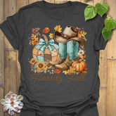 Howdy Fall T-shirt Dark Heather / S T-Shirt