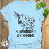 Hummingbird Whisperer T-shirt Light Blue / S T-Shirt