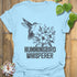 Hummingbird Whisperer T-shirt Light Blue / S T-Shirt