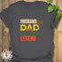 Husband, Dad, Lawn Care Legend – T-shirt Charcoal / S T-Shirt