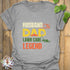Husband, Dad, Lawn Care Legend – T-shirt Sport Grey / S T-Shirt