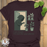 I am Death T-shirt Dark Chocolate / S T-Shirt