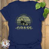 I Came. I Mowed. I Kicked Grass. T-shirt Navy / S T-Shirt