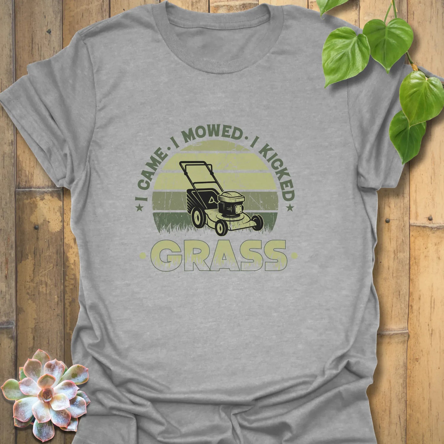 I Came. I Mowed. I Kicked Grass. T-shirt Sport Grey / S T-Shirt