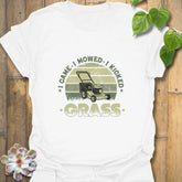 I Came. I Mowed. I Kicked Grass. T-shirt White / S T-Shirt