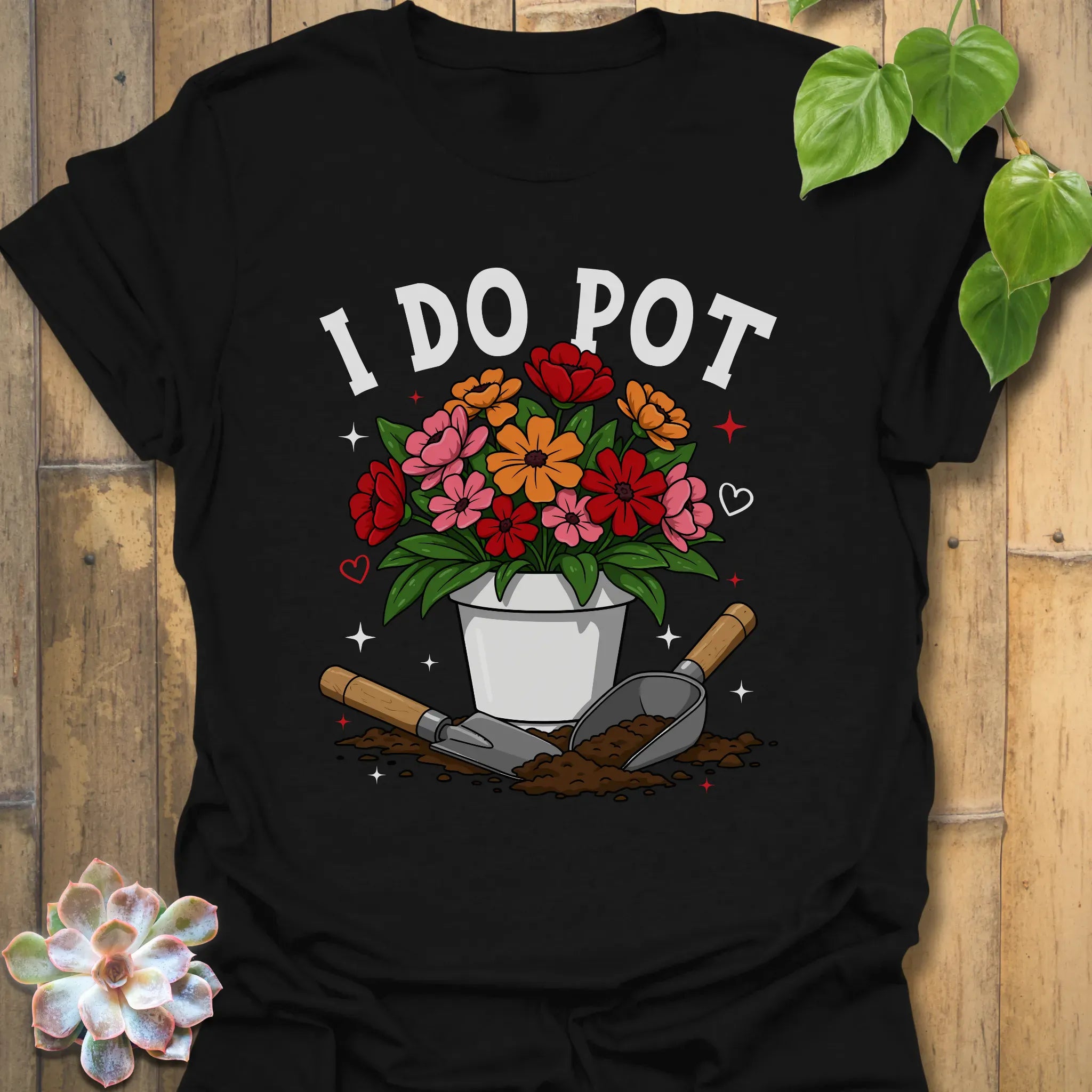 I Do Pot T-shirt Black / S T-Shirt