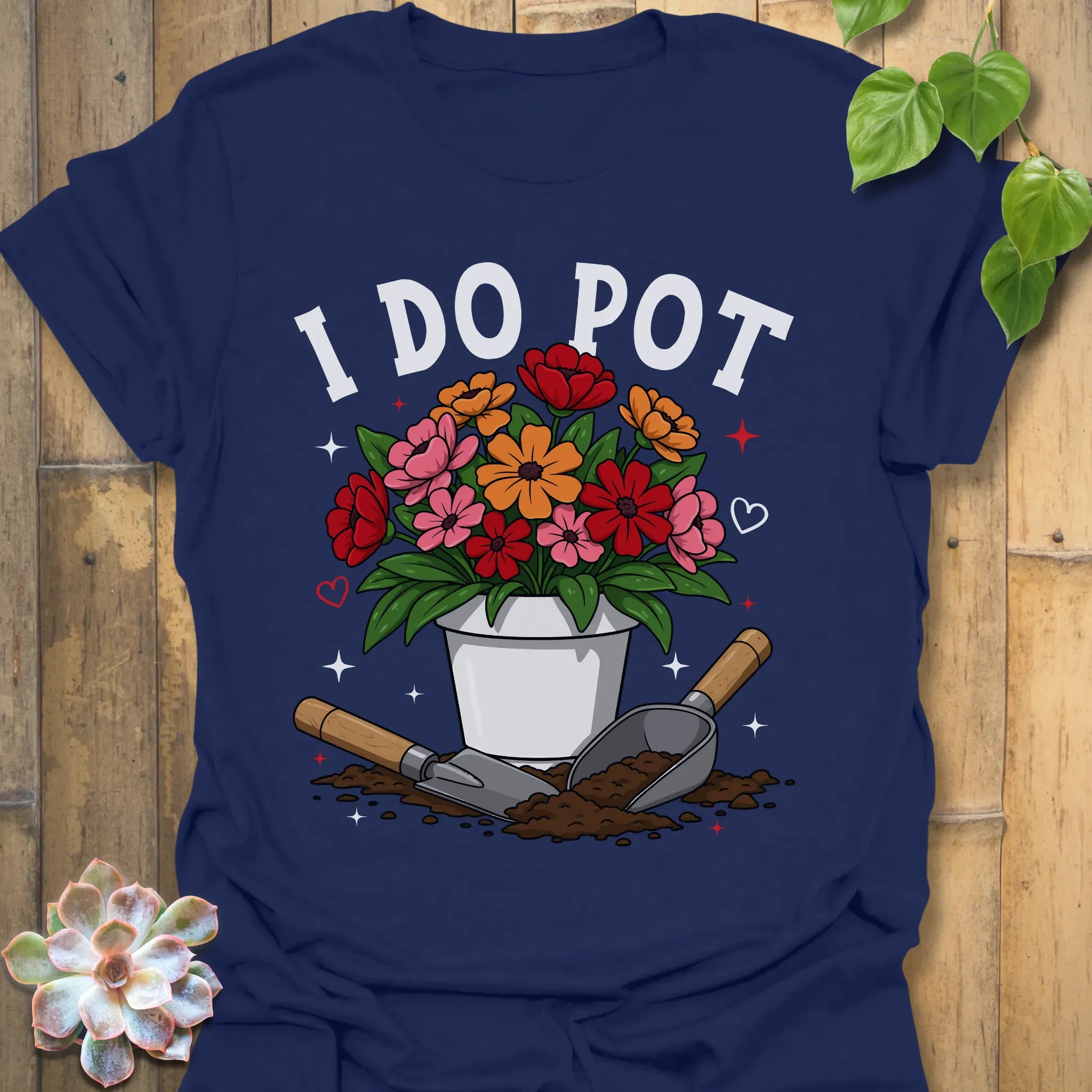 I Do Pot T-Shirt Navy / S T-Shirt