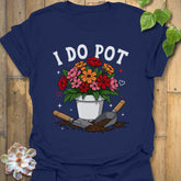 I Do Pot T-shirt Navy / S T-Shirt