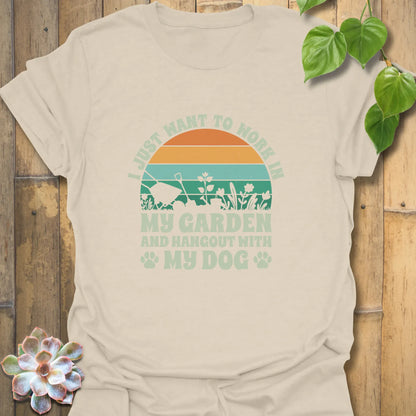 I Just Want to Work in My Garden T-Shirt Natural / S T-Shirt
