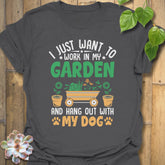 I Just Want To Work T-Shirt Charcoal / S T-Shirt