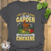 I Just want To Work T-Shirt Charcoal / S T-Shirt