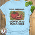 I Love Gardening T-Shirt Light Blue / S T-Shirt