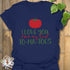 I Love You Tomatoes T-shirt Navy / S T-Shirt