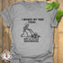 I Mowed My Yard Today T-shirt Sport Grey / S T-Shirt