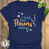 I Must Have Flowers Always T-shirt Navy / S T-Shirt
