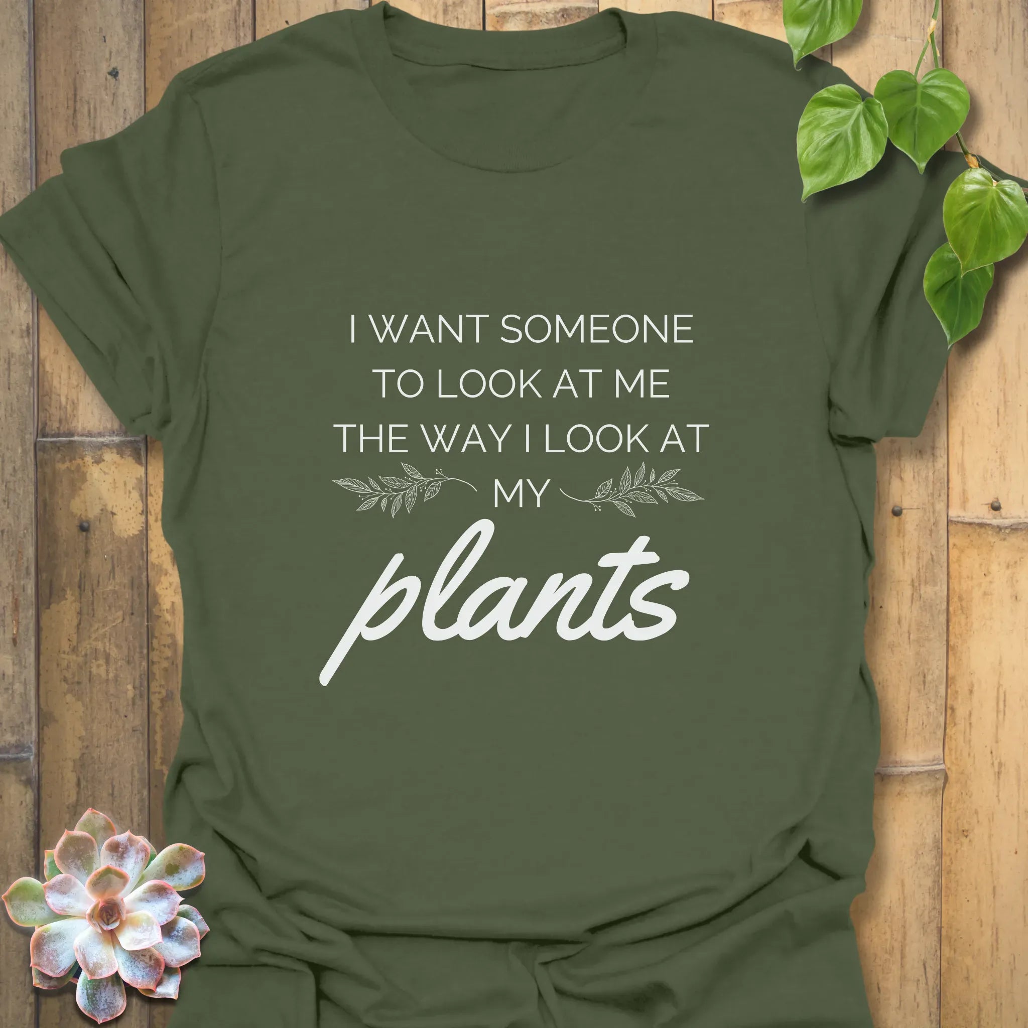 I Want Someone to Look Me  T-Shirt T-Shirt