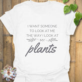 I Want Someone to Look Me  T-Shirt White / S T-Shirt