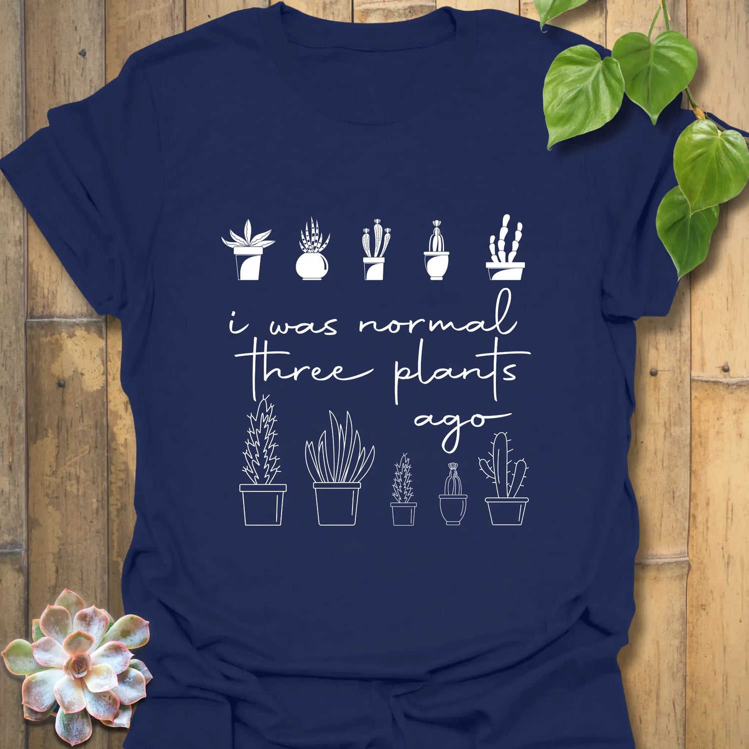 I Was Normal T-shirt Navy / S T-Shirt