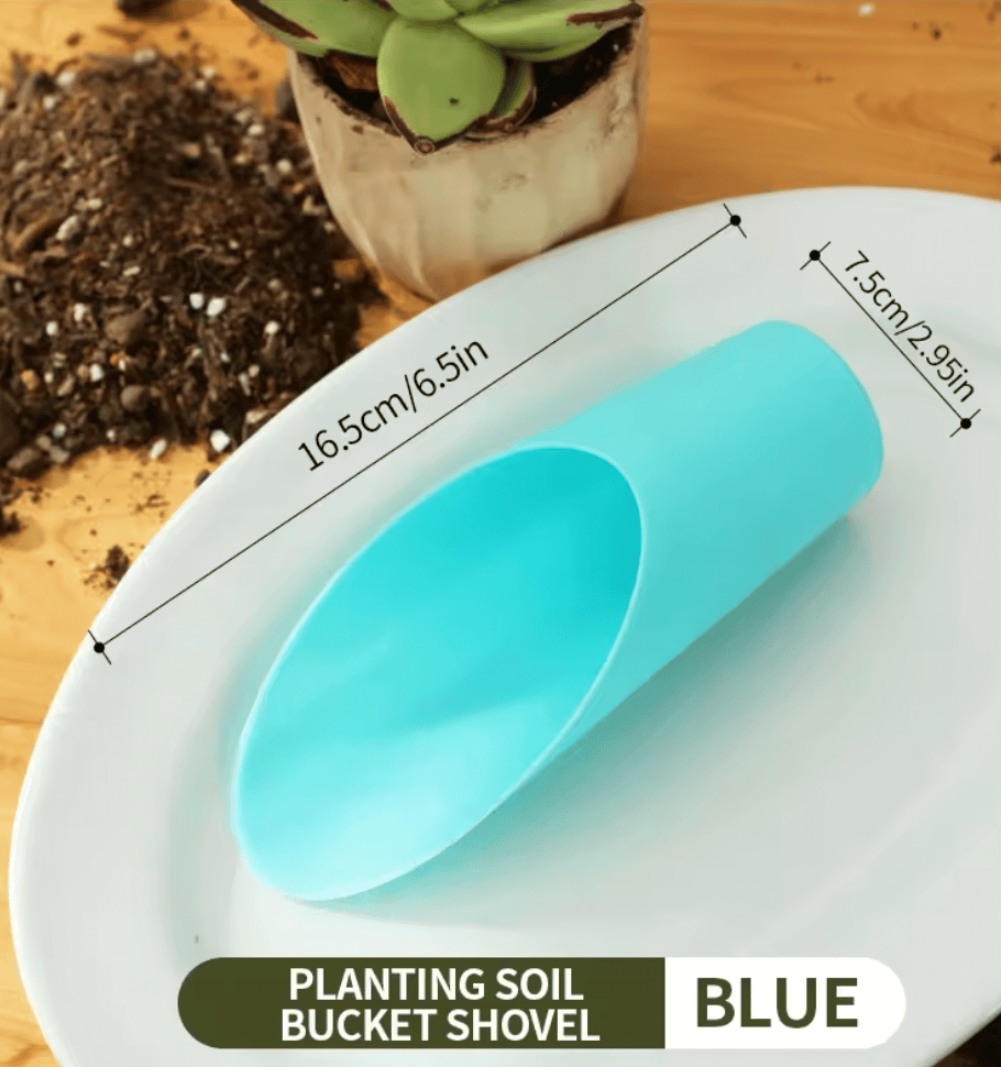 Indoor Planting Soil Scoop – Clearance Blue