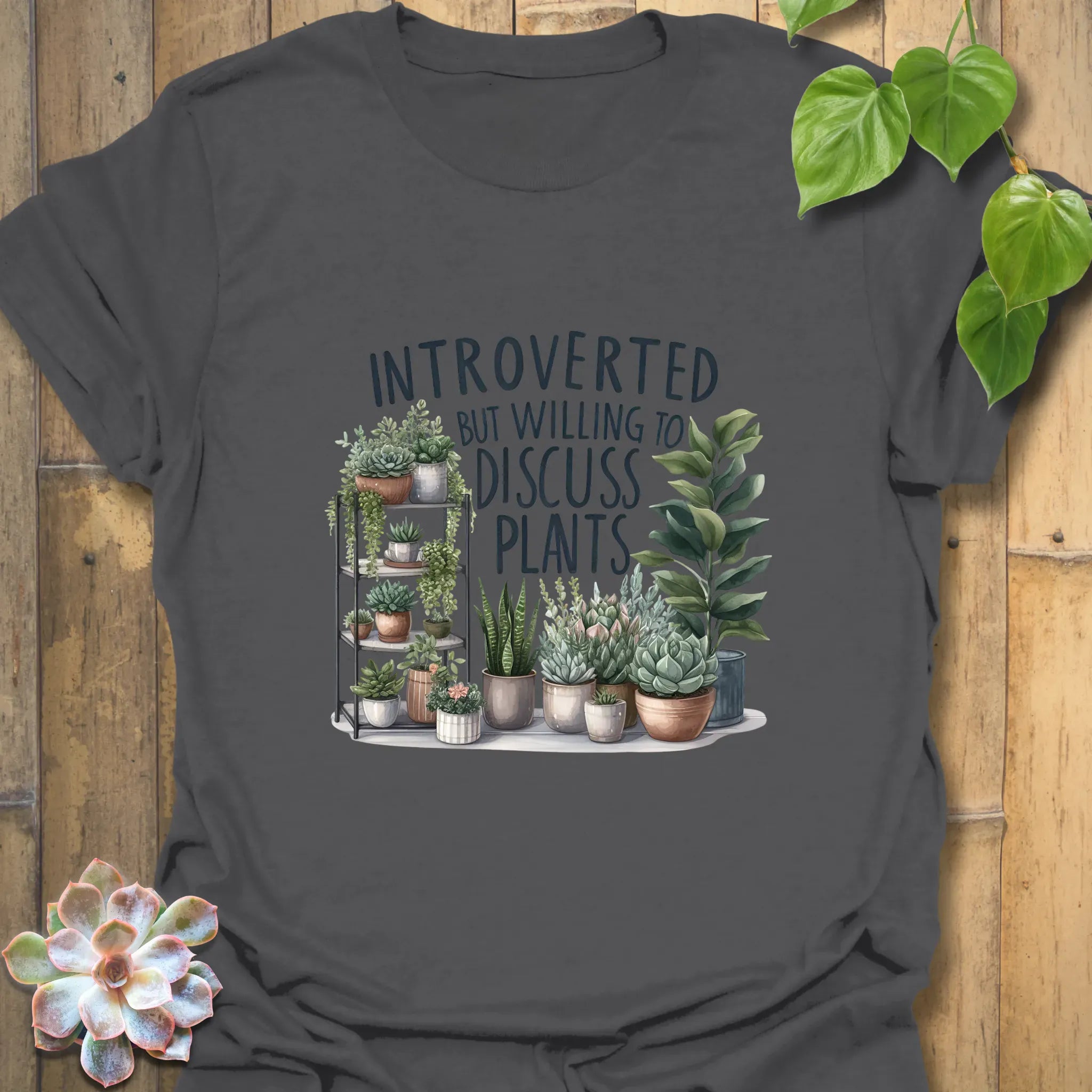 Introverted T-shirt Charcoal / S T-Shirt