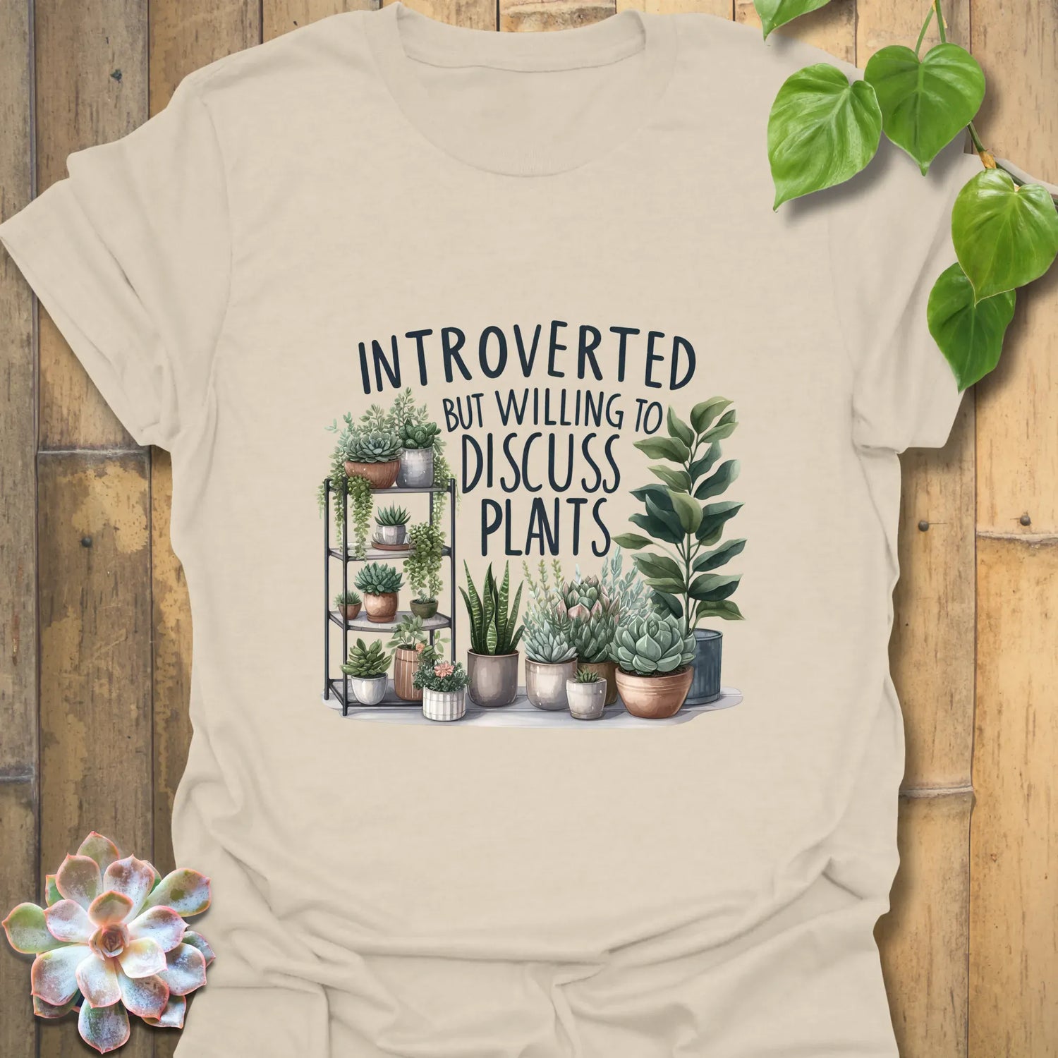 Introverted T-shirt Natural / S T-Shirt