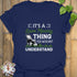 It’s a Lawn Mowing Thing – T-shirt Navy / S T-Shirt