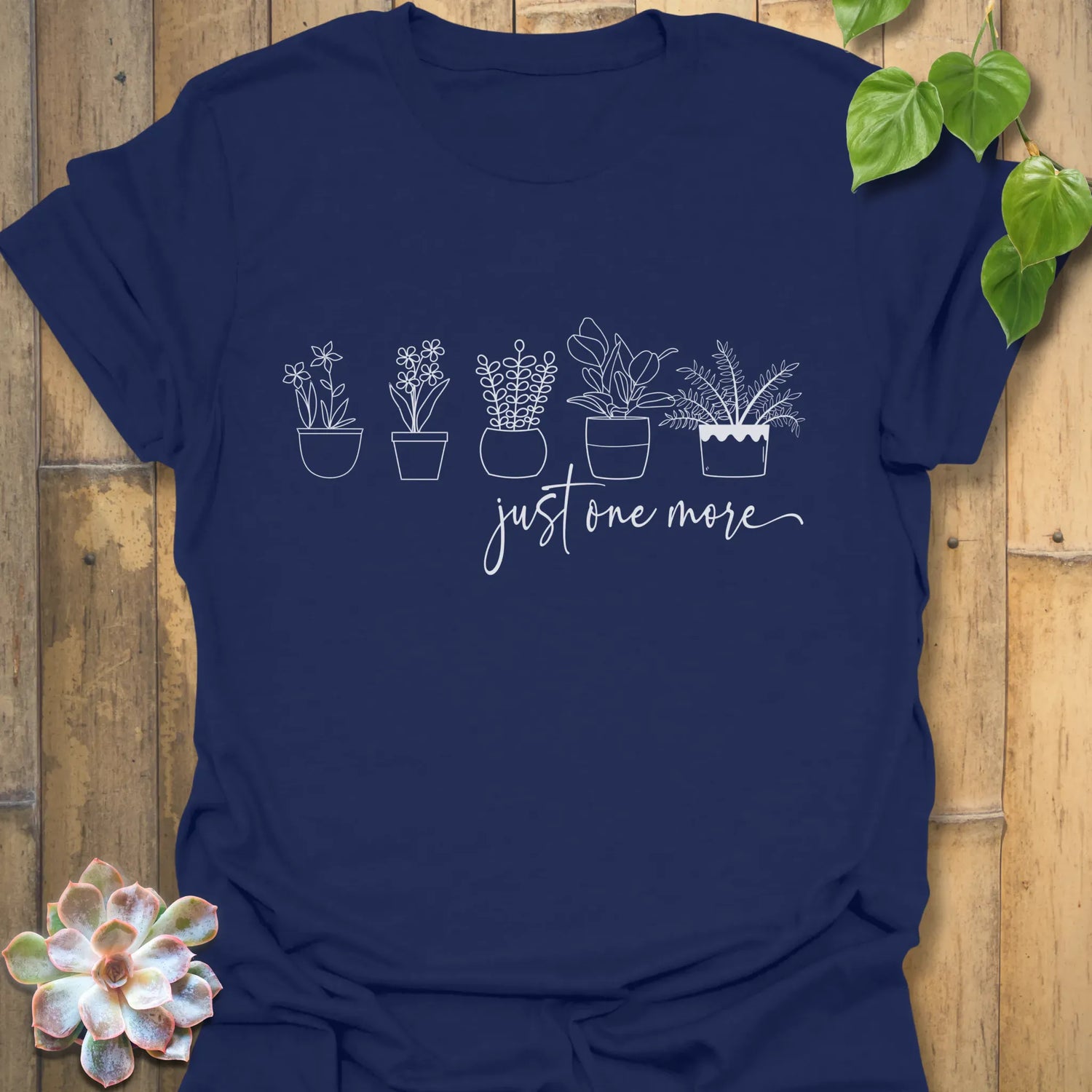 Just One More T-shirt Navy / S T-Shirt