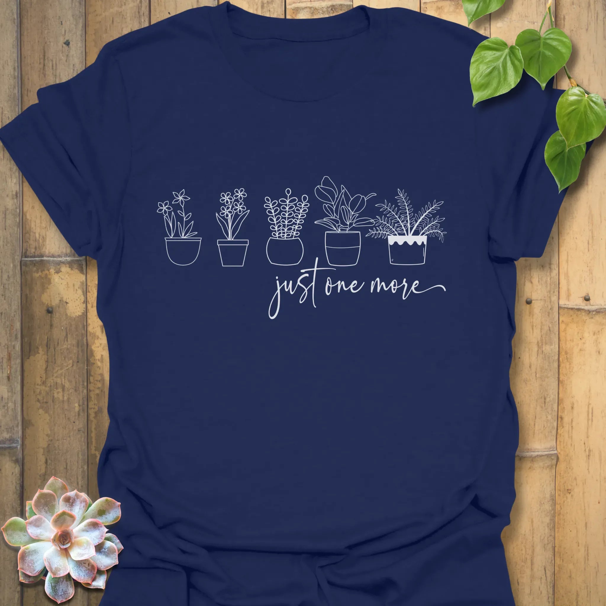 Just One More T-shirt Navy / S T-Shirt