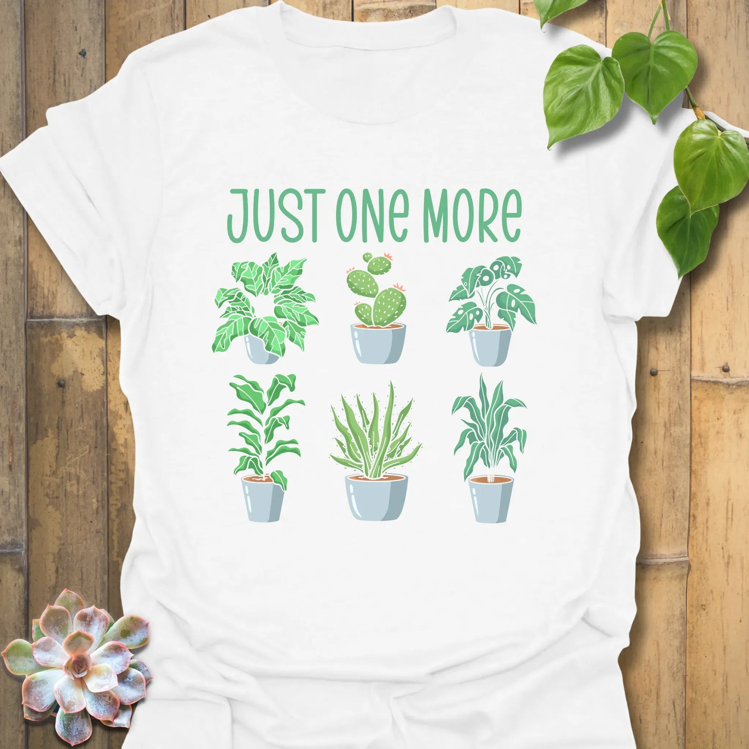 Just One More T-Shirt White / S T-Shirt