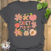 Just Peachy T-Shirt Charcoal / S T-Shirt