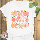 Just Peachy T-Shirt White / S T-Shirt