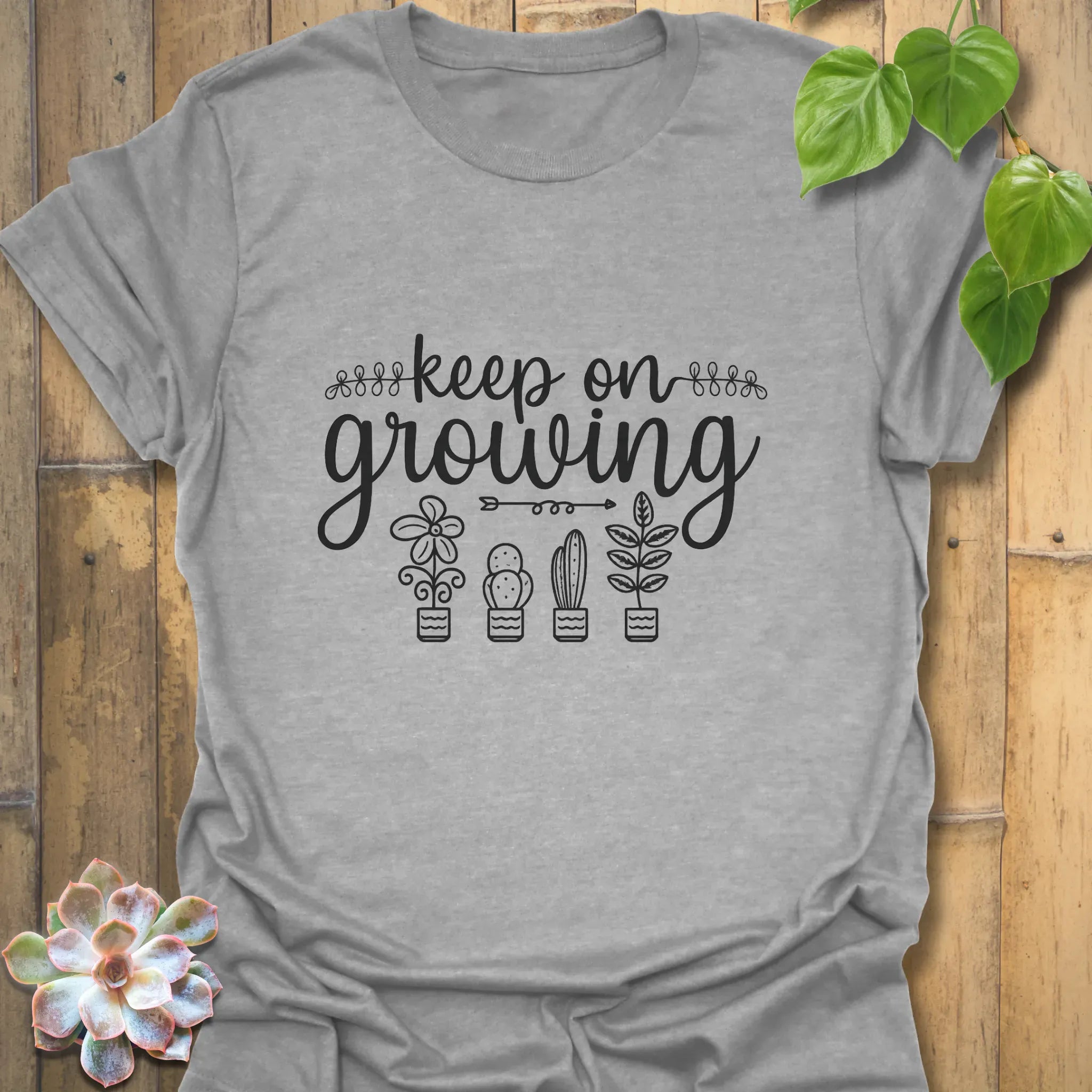 Keep On Growing T-shirt Sport Grey / S T-Shirt