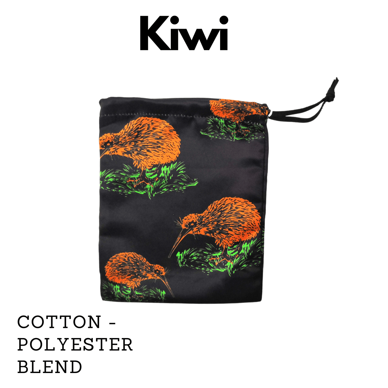 Kiwi Bird Drawstring Storage Bag - Perfect for Everyday Use Face masks