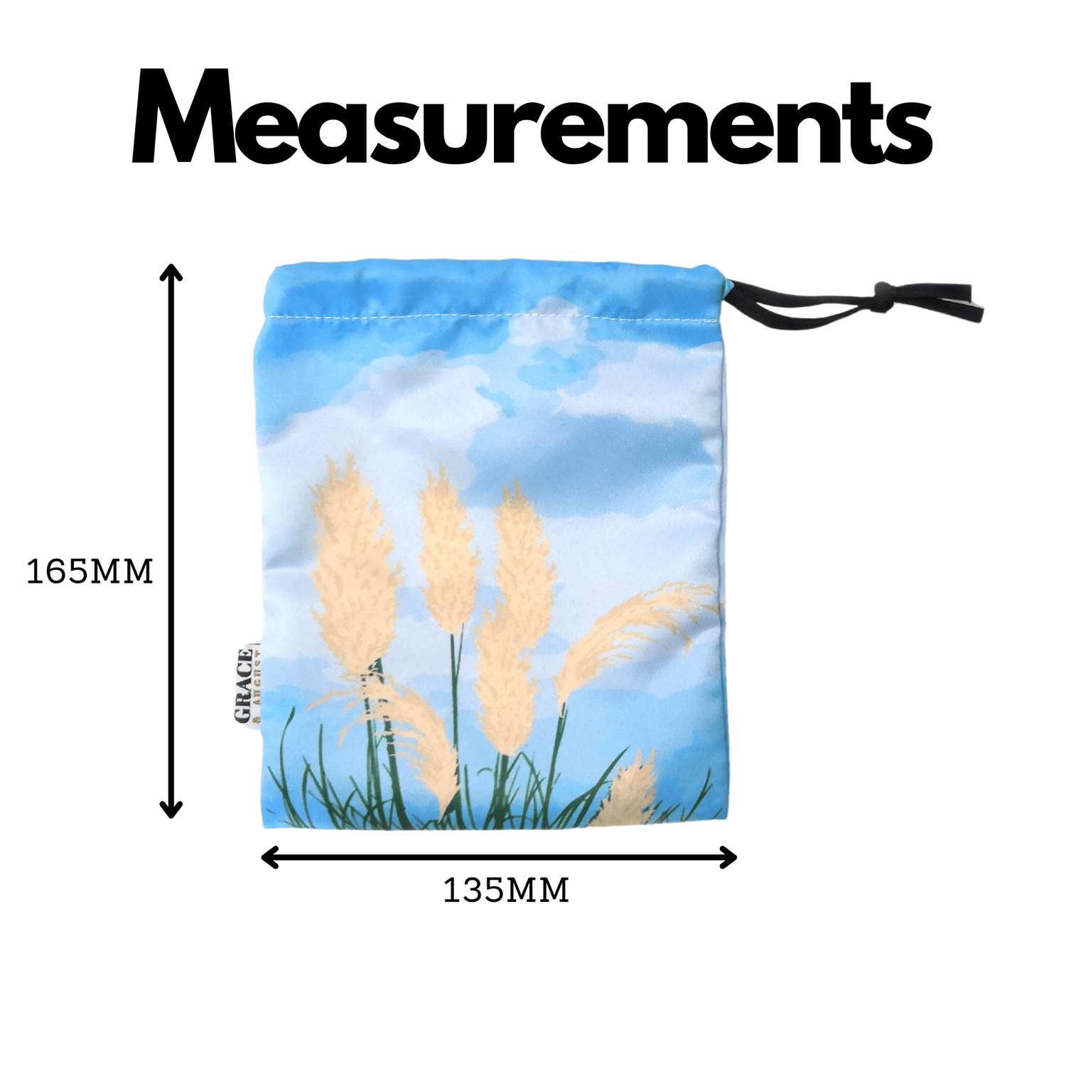 Kiwianna Drawstring Storage Bag - Perfect for Everyday Use- Toi Toi Face masks