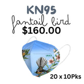 KN95 Face Mask  5 Layers Pattened 200 masks Face masks