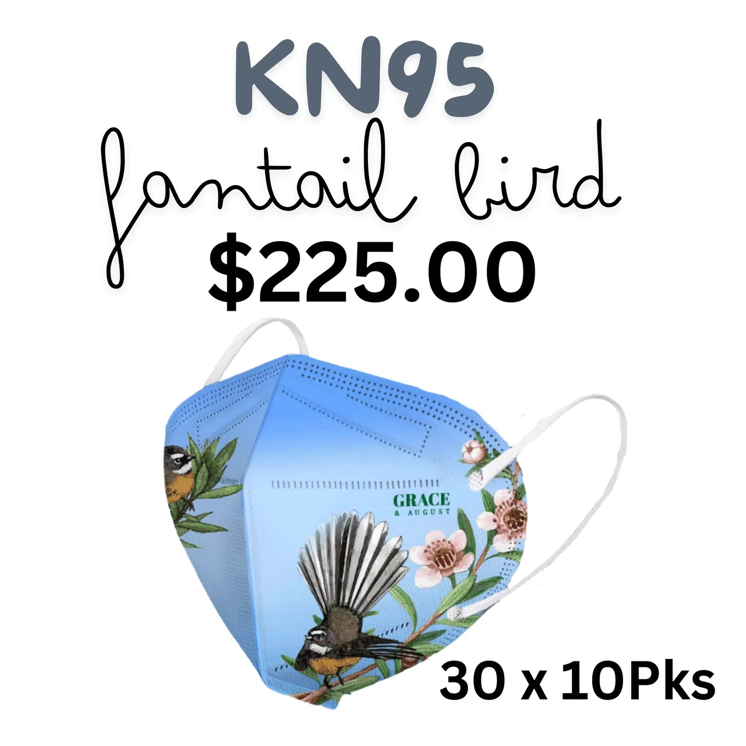 KN95 Face Mask  5 Layers Pattened 300 masks Face masks