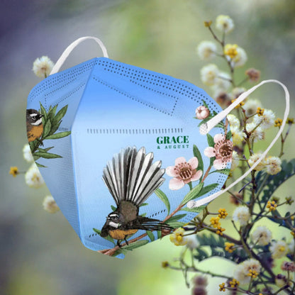 KN95 Face Mask  5 Layers Pattened Face masks