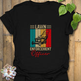 Lawn Enforcement Officer T-shirt Black / S T-Shirt