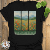 Let Nature Bloom T-shirt Black / S T-Shirt