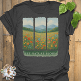 Let Nature Bloom T-shirt Dark Heather / S T-Shirt