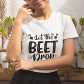 Let The Beet Drop T-shirt White / S T-Shirt