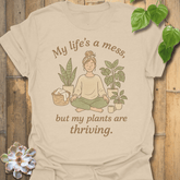 Life Is A Mess T-shirt Sand / S T-Shirt