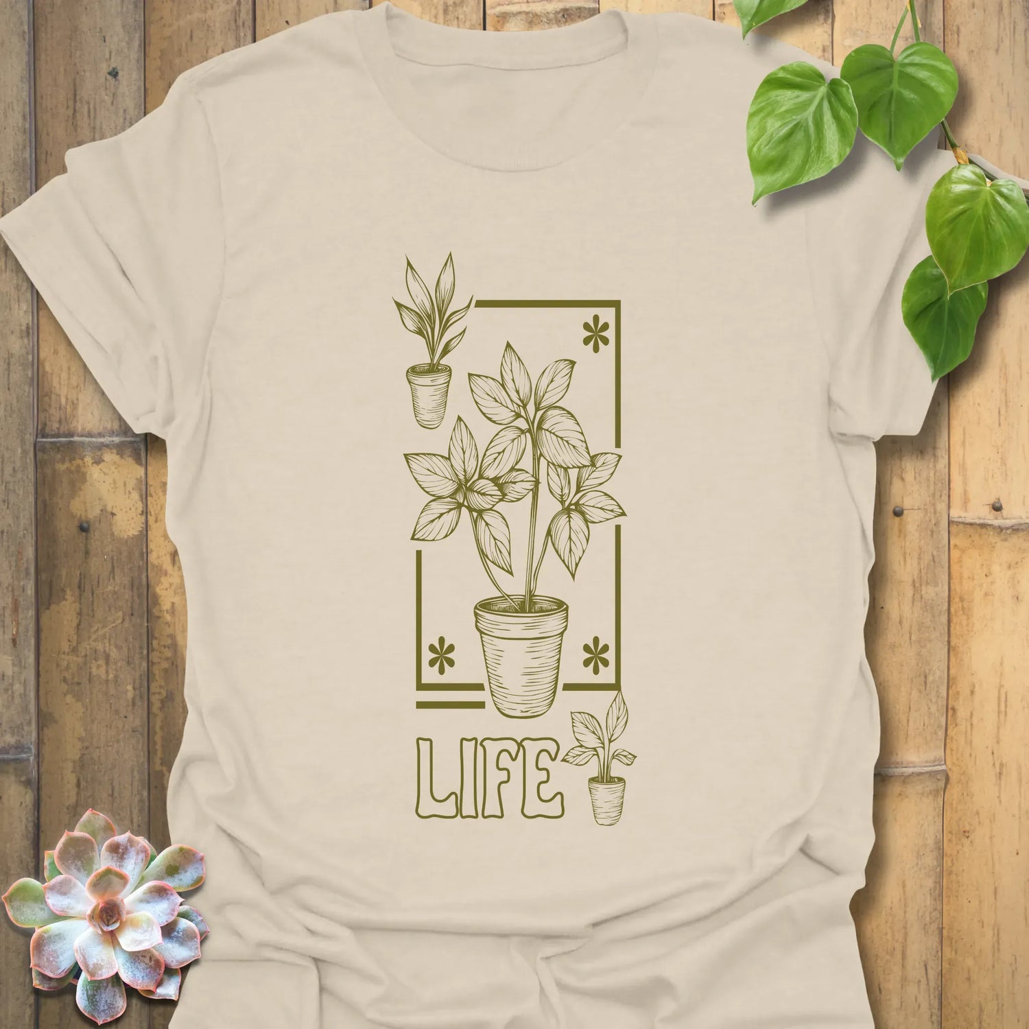Life T-shirt Natural / S T-Shirt