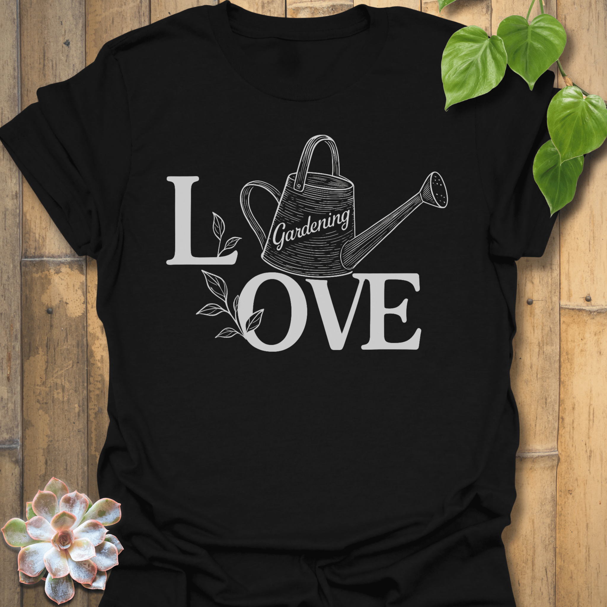 Love Gardening T-shirt Black / S T-Shirt