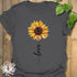 Love Sunflower T-shirt Charcoal / S T-Shirt