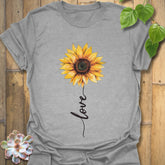 Love Sunflower T-shirt Sport Grey / S T-Shirt